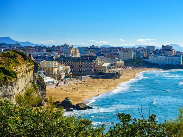 biarritz plage