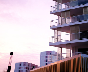 toulouse quartier borderouge sunset