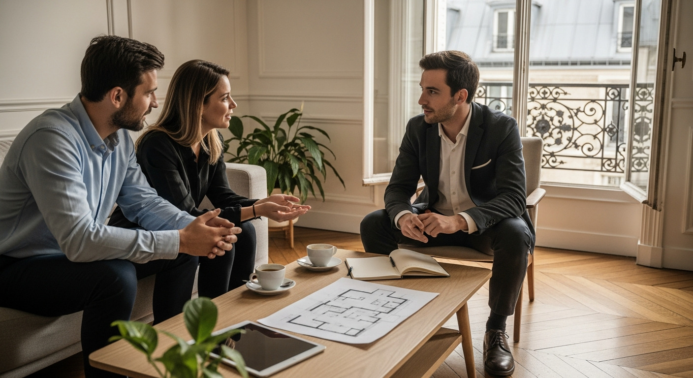 Contactez un chasseur de bien immobilier à Paris