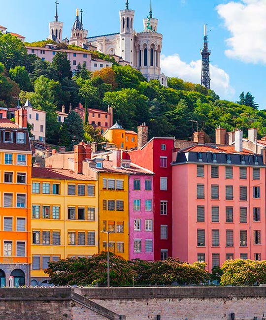 Le quartier de la Croix-Rousse à Lyon