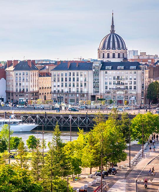 Vue de Nantes